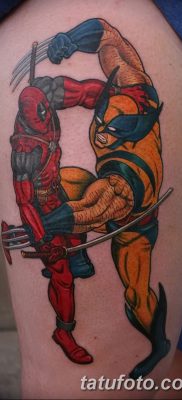 фото тату росомаха от 17.11.2017 №057 — Wolverine tattoo — tatufoto.com