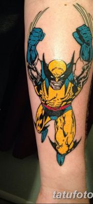 фото тату росомаха от 17.11.2017 №058 — Wolverine tattoo — tatufoto.com