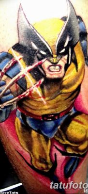 фото тату росомаха от 17.11.2017 №061 — Wolverine tattoo — tatufoto.com