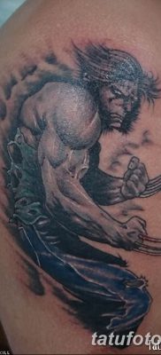 фото тату росомаха от 17.11.2017 №065 — Wolverine tattoo — tatufoto.com