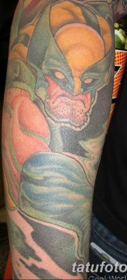 фото тату росомаха от 17.11.2017 №076 — Wolverine tattoo — tatufoto.com