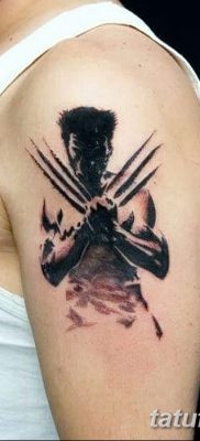 фото тату росомаха от 17.11.2017 №077 — Wolverine tattoo — tatufoto.com