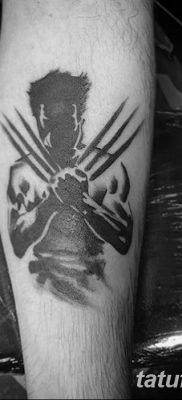 фото тату росомаха от 17.11.2017 №078 — Wolverine tattoo — tatufoto.com