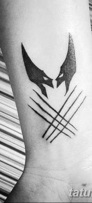 фото тату росомаха от 17.11.2017 №079 — Wolverine tattoo — tatufoto.com