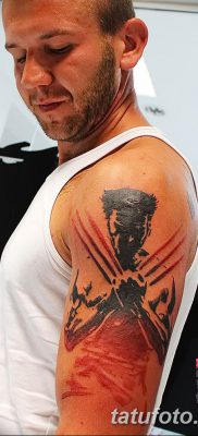 фото тату росомаха от 17.11.2017 №091 — Wolverine tattoo — tatufoto.com