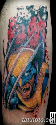 фото тату росомаха от 17.11.2017 №092 — Wolverine tattoo — tatufoto.com