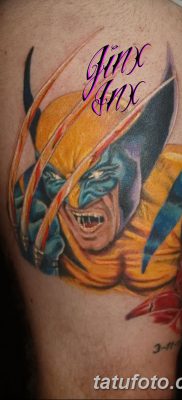 фото тату росомаха от 17.11.2017 №093 — Wolverine tattoo — tatufoto.com
