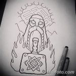 фото эскизы тату сварог от 03.11.2017 №011 - sketches tattoo swarog - tatufoto.com