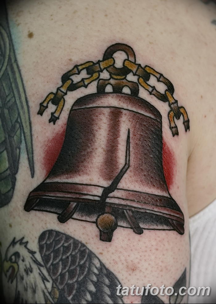 фото тату колокол от 19.12.2017 № 031 - tattoo bell - tatufoto.com.