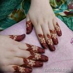фото Мехенди на пальцах рук от 26.12.2017 №003 - Mehendi on fingers of han - tatufoto.com
