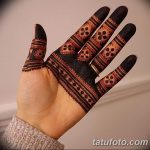 фото Мехенди на пальцах рук от 26.12.2017 №023 - Mehendi on fingers of han - tatufoto.com