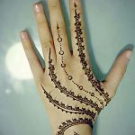 фото Мехенди на пальцах рук от 26.12.2017 №034 - Mehendi on fingers of han - tatufoto.com