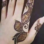 фото Мехенди на пальцах рук от 26.12.2017 №040 - Mehendi on fingers of han - tatufoto.com