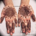 фото Мехенди на пальцах рук от 26.12.2017 №068 - Mehendi on fingers of han - tatufoto.com