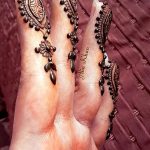 фото Мехенди на пальцах рук от 26.12.2017 №088 - Mehendi on fingers of han - tatufoto.com