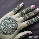 фото Мехенди на пальцах рук от 26.12.2017 №095 - Mehendi on fingers of han - tatufoto.com