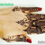 фото Мехенди на пальцах рук от 26.12.2017 №100 - Mehendi on fingers of han - tatufoto.com