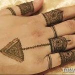 фото Мехенди на пальцах рук от 26.12.2017 №102 - Mehendi on fingers of han - tatufoto.com
