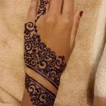 фото Мехенди на пальцах рук от 26.12.2017 №104 - Mehendi on fingers of han - tatufoto.com