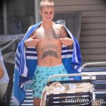 фото Новая тату Джастина Бибера от 05.12.2017 №010 - Justin Bieber's - tattoo-photo.ru