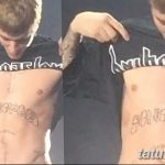 фото Новая тату Джастина Бибера от 05.12.2017 №029 - Justin Bieber's - tattoo-photo.ru