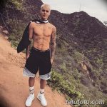 фото Новая тату Джастина Бибера от 05.12.2017 №030 - Justin Bieber's - tattoo-photo.ru