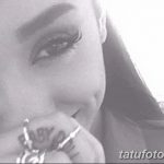 фото Тату Арианы Гранде от 03.12.2017 №012 - Ariana Grande Tattoo - tatufoto.com