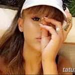 фото Тату Арианы Гранде от 03.12.2017 №037 - Ariana Grande Tattoo - tatufoto.com