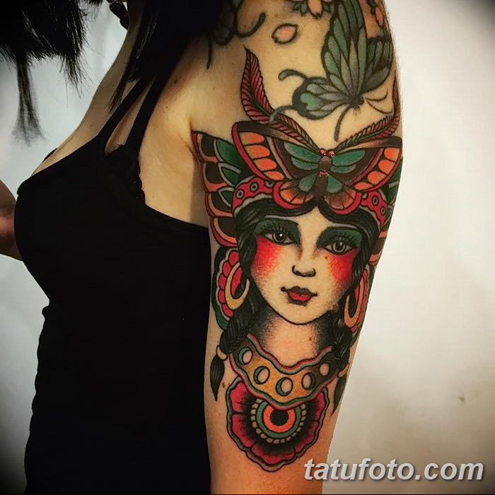 фото Тату традишнл от 29.12.2017 №135 - Tattoo Traditional - tatufoto.com