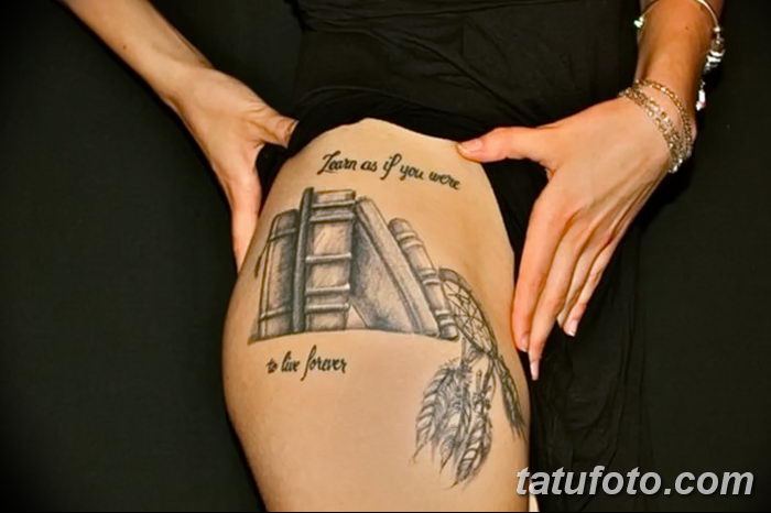 фото тату Книга от 26.12.2017 №086 - tattoo Book - tatufoto.com