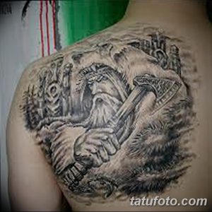 фото тату Перун от 10.12.2017 №054 - tattoo Perun - tatufoto.com