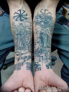 фото тату Перун от 10.12.2017 №059 - tattoo Perun - tatufoto.com