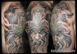 фото тату Перун от 10.12.2017 №061 - tattoo Perun - tatufoto.com
