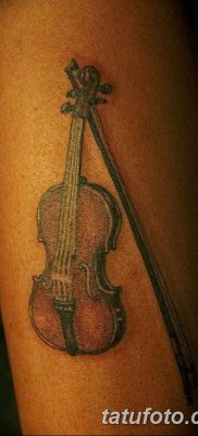 фото тату Скрипка от 26.12.2017 №016 — tattoo Violin — tatufoto.com