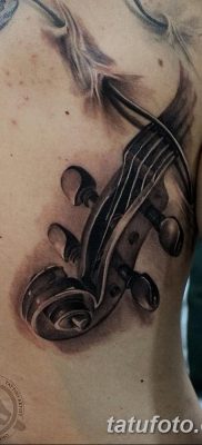 фото тату Скрипка от 26.12.2017 №017 — tattoo Violin — tatufoto.com