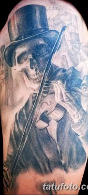 фото тату Скрипка от 26.12.2017 №047 — tattoo Violin — tatufoto.com