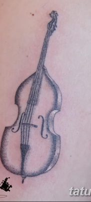фото тату Скрипка от 26.12.2017 №075 — tattoo Violin — tatufoto.com