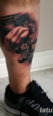 фото тату Скрипка от 26.12.2017 №079 — tattoo Violin — tatufoto.com