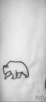 фото тату белый медведь от 03.12.2017 №012 — white bear tattoo — tatufoto.com