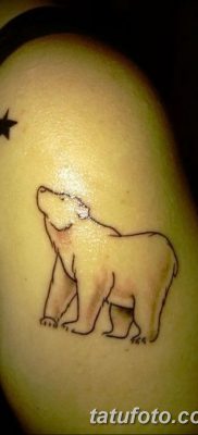 фото тату белый медведь от 03.12.2017 №020 — white bear tattoo — tatufoto.com 12342456123