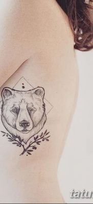 фото тату белый медведь от 03.12.2017 №062 — white bear tattoo — tatufoto.com