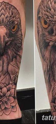 фото тату беркут от 10.12.2017 №069 — golden eagle tattoos — tatufoto.com