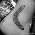 фото тату бумеранг от 10.12.2017 №038 - boomerang tattoo - tatufoto.com