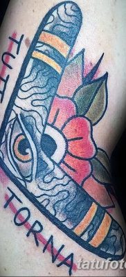фото тату бумеранг от 10.12.2017 №047 — boomerang tattoo — tatufoto.com