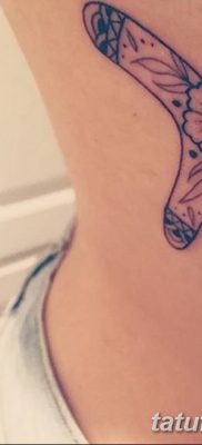 фото тату бумеранг от 10.12.2017 №052 — boomerang tattoo — tatufoto.com