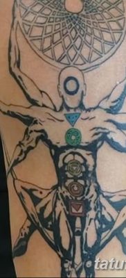 фото тату витрувианский человек от 07.12.2017 №039 — Vitruvian man tattoo — tatufoto.com