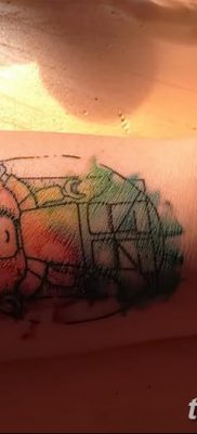 фото тату витрувианский человек от 07.12.2017 №061 — Vitruvian man tattoo — tatufoto.com