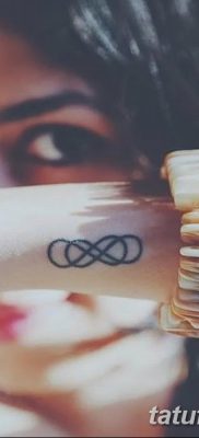 фото тату двойная бесконечность от 09.12.2017 №019 — tattoo double infinity — tatufoto.com