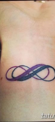 фото тату двойная бесконечность от 09.12.2017 №025 — tattoo double infinity — tatufoto.com