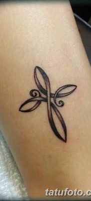 фото тату двойная бесконечность от 09.12.2017 №030 — tattoo double infinity — tatufoto.com